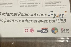 Aluratek USB Internet Radio Juxebox – Access 13,000+ Radio Stations AIRJ01F