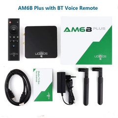 Original AM6B PLUS TV Box 4GB 32GB Amlogic S922X-J 2.2GHz Android 9.0 WiFi Blue