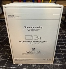 Apple TV 4K 3rd Gen EMPTY BOX ONLY w Insert