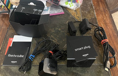 Amazon Fire TV EX69VW Cube 4K Ultra HD Streaming Media Pl- For Parts Not Working