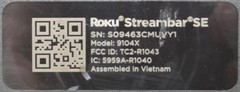 Roku 9104X Compact 4K HDR Streaming Device – Free shipping