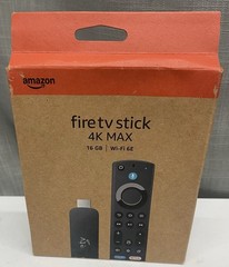 Amazon Fire TV Stick 4K Max (2nd Generation) Media Streamer with Alexa Voice…