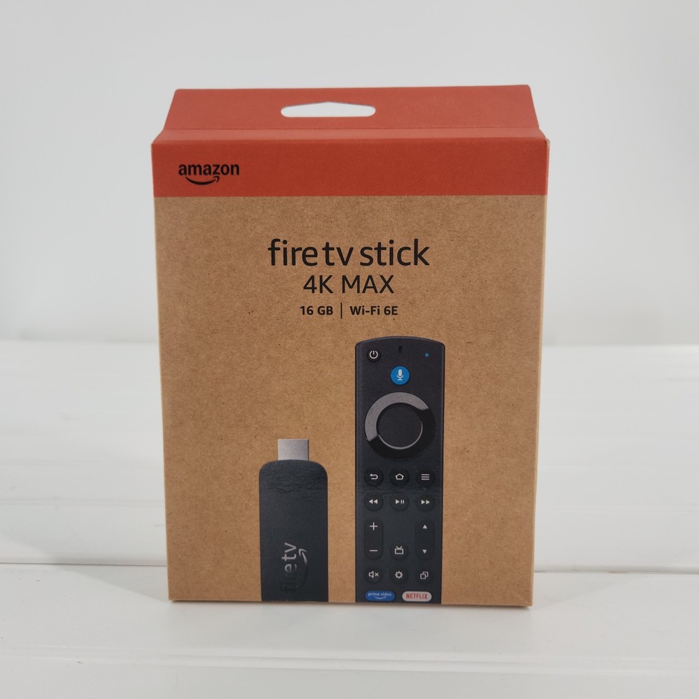 Amazon Fire TV Stick 4K Max 2nd Gen 16GB Wi-Fi 6E New Sealed 840268907969