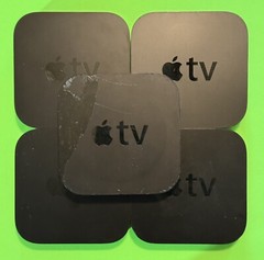 LOT OF 5 Apple TV 3rd Gen A1469 & A1427 Digital HD Media Streamer Power Tested