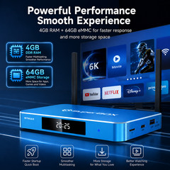 SuperBox S7 Max 6K Android TV Box Smart Media Player US Stock Fast Delivery