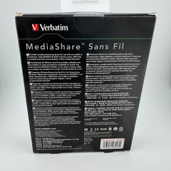 Verbatim MediaShare 98243 Portable Wireless Streaming Device NEW SEALED