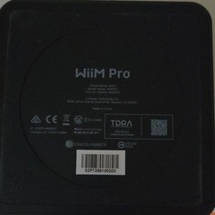 WiiM Pro ASR002 Network Audio Streamer Box Black Ethernet Mic Optical Coax RCA