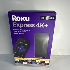 New Roku Express 4K + Plus 3941RW Streaming Media Player HD 4K HDR