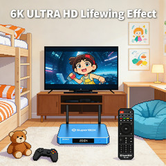 SuperBox S6 Max Smart TV Box Media Player HD Streaming Box Latest Version