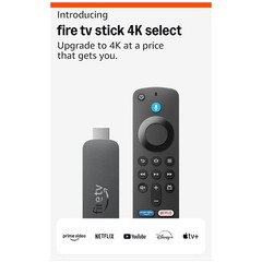 Ultimate 4K Streaming Device: Fire TV Stick 4K Select – Access 1.8M+ Titles