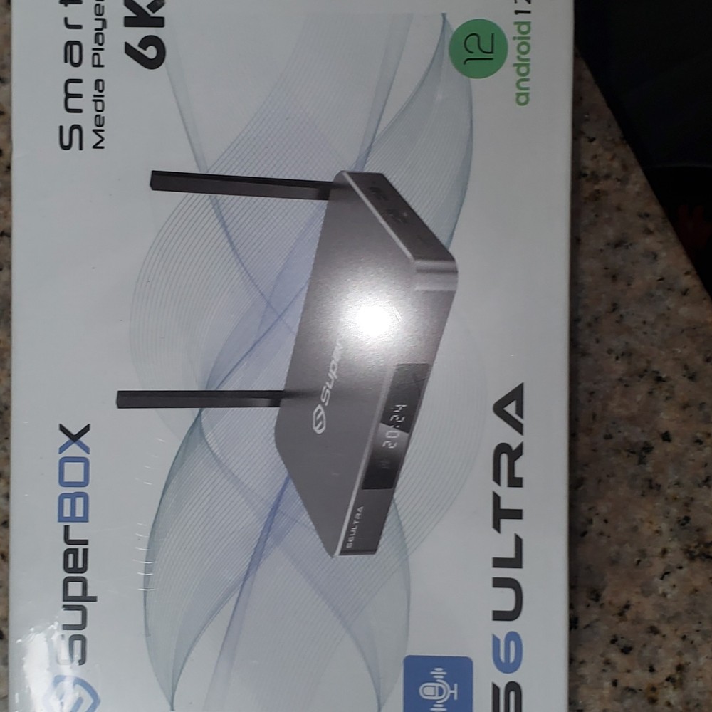 2025 SUPERBOX S6 ULTRA TV BOX Media Player 4GB + 128GB Wi-Fi 6, FAST SHIPPING 8K