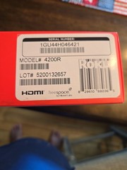 Roku 3 Streaming Media Player 4200R HDMI Wi-Fi 1080p Headphone Jack