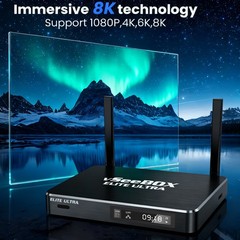 Vseebox Elite Ultra Android Streaming TV Box Authorized Distributor Same-Day