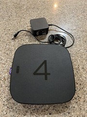 Roku 4 (4th Generation) Media Streamer 4400X – Black Tested Working No Remote