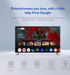 onn Full HD Streaming Device, Google TV – Fast Streaming, 8GB Storage, 1.5GB RAM