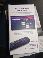 Roku Streaming Stick 3400 4K HD Digital, Black – 3820RW