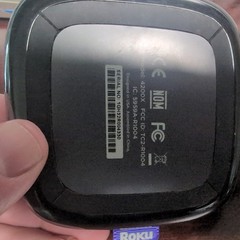 Roku 3 4200X 1080p Streamer Black Dolby Digital Ethernet HDMI USB Slot