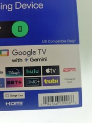 NEW 2026 onn 4K Streaming Device Google TV Gemini 2GB RAM – FAST SHIP sealed