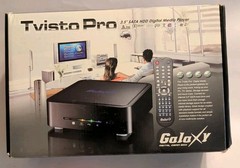 TVISTO PRO Galaxy Metal Gear Box HDD Digital Media Player w HDD Drive Installed