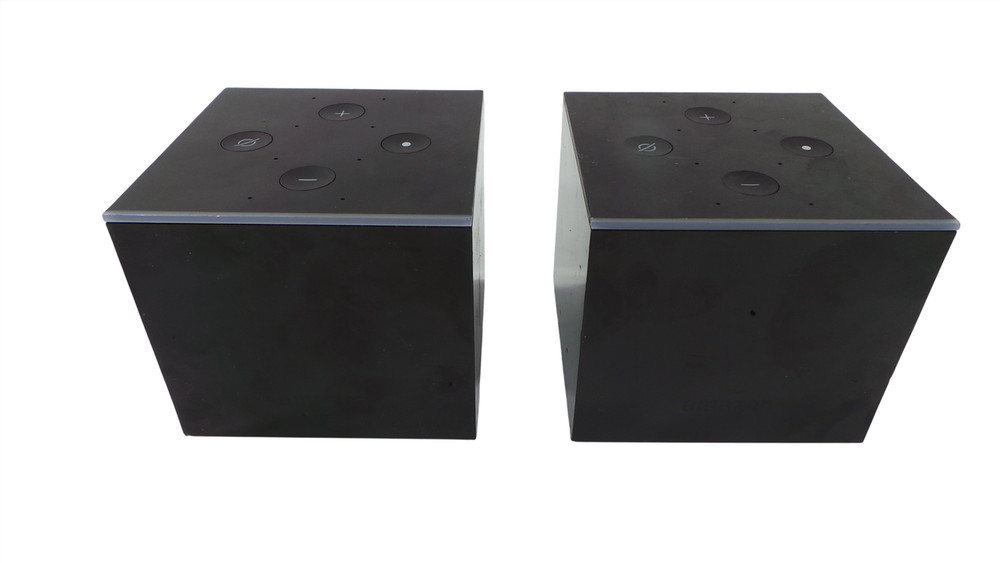 Lot of 2 Amazon Fire TV Cube 2nd Gen A78V3N 4K & 1st Gen EX69VW