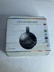 Google Chromecast (2nd Generation) HD Media Streamer – Black NC2-645