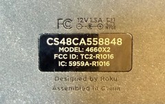 Roku Ultra 4660 4K HD Digital Black Media Streamer – 4660X2
