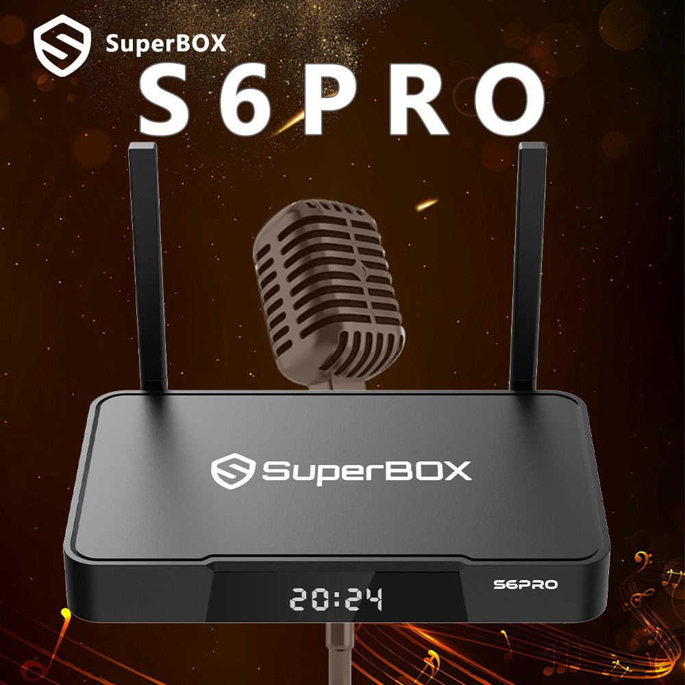 SuperBox S6 Pro BOX – Authorized Distributor – Message To Me Free Ship