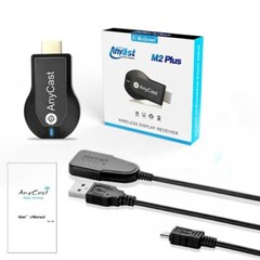 Receptor De Pantalla Wifi Compatible Con Android IOS Dongle Del Casa Y Coche FHD
