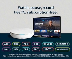 Tablo – 4th Gen, 2-Tuner, 128GB Over-The-Air DVR & Streaming Player – White