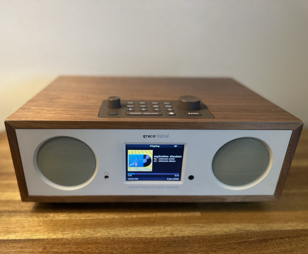 Grace Digital Internet Radio & Media, USB, Streamer Box, Fully Tested & Working