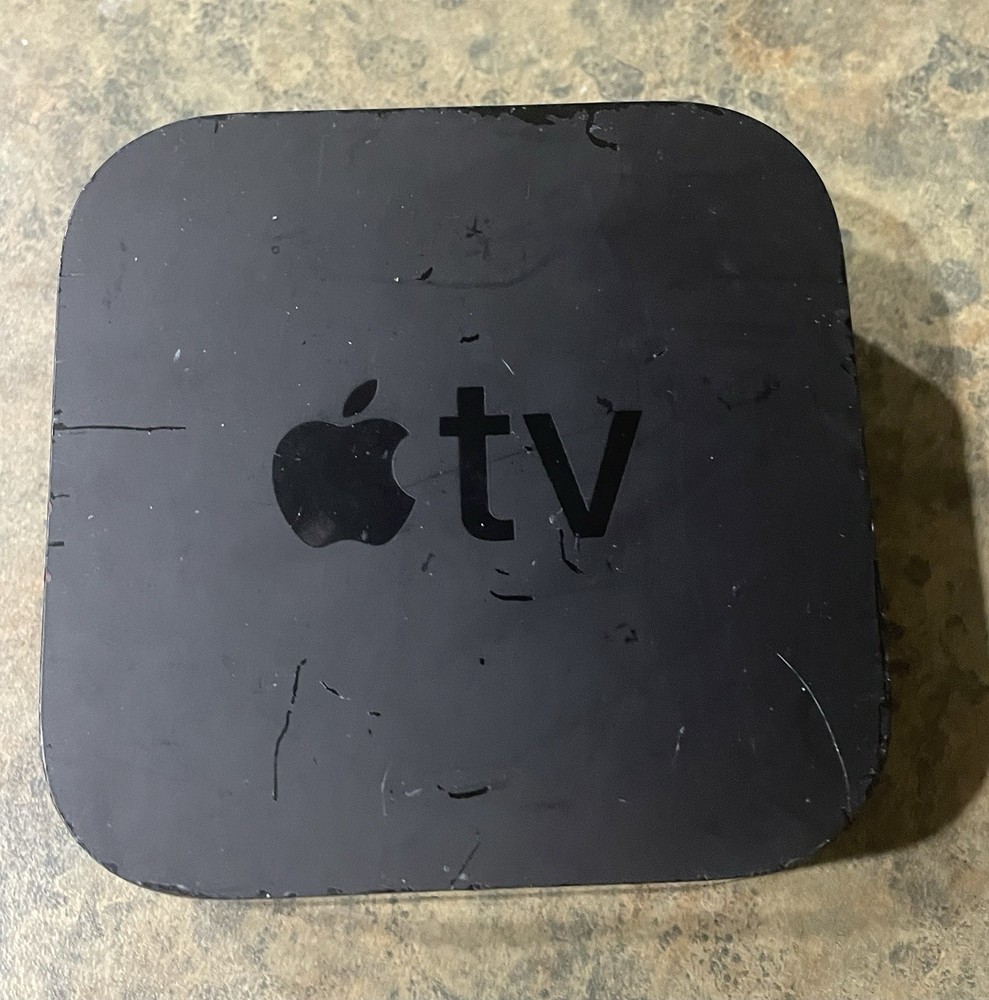 Apple TV Digital Media Streamer-untested For Parts Or Repair