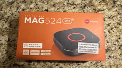 Infomir Mag 524w3 4k Built-in Dual Band 2.4g/5g Wifi Set-Top Box Mag524w3 IPTV
