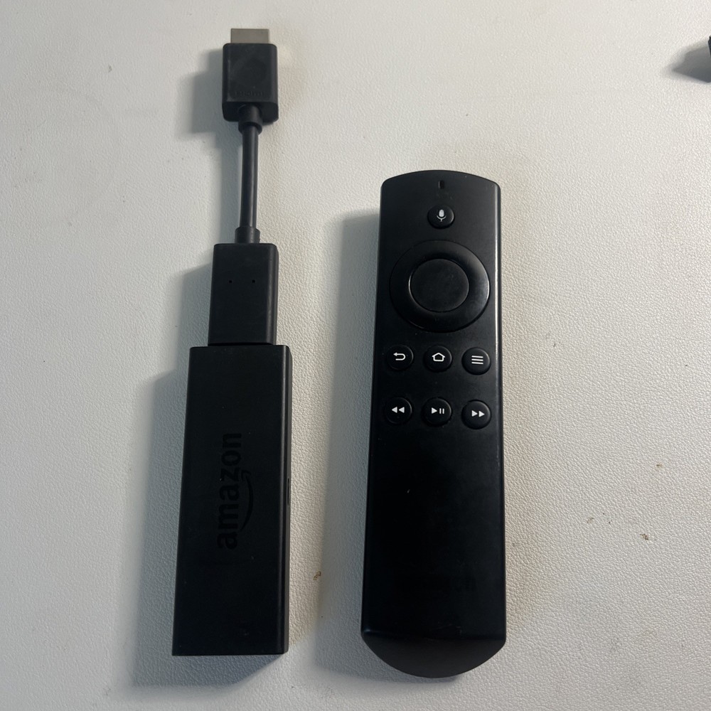 Amazon Fire TV Stick Streaming Media Player with Remote Model LY73PR NO CABLES