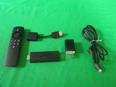 Amazon Fire Stick Model S3L46N Remote & Power Cord with Alexa 3rd Gen Tested