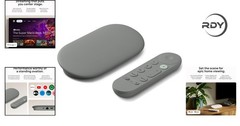 4K TV Streamer with Voice Search Remote – Smart Home Control & 32 GB Storage
