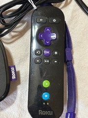 Roku 2 XS Media Streamer 3100X – Black Used – cleared and factory reset