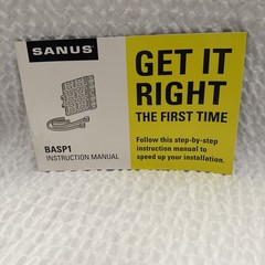 Sanus Streaming Media Player Mounting Bracket Model BASP1-B1