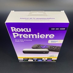 Roku Premiere 4K HDR Streaming Media Player w/ HDMI Cable & Remote In Box Sealed