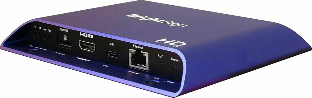 BrightSign Bright Sign HD3 HD223 Digital Signage Media Player – Great Condition!