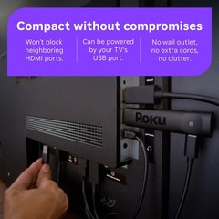 NEW Roku Streaming Stick Plus 4K & HDR Streaming Device for TV with Voice Remote