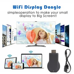 4K M4 Plus HD Media Player TV Cast Stick WIFI Display Receiver Dongle US