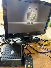 TiVo Mini TCDA93000 Box Black Media Streamer with Remote Power Adapter Used