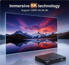 Vseebox V6 MAX Authorized Distributor -Version Voice Control 8K Fast Shipping
