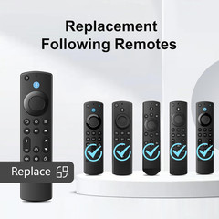 Replacement TV Remote for Amazon Fire Stick (4K, 4K Max, Lite), Firestick HD, TV