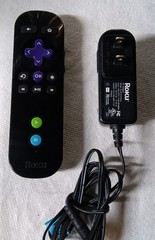 Factory POWER SUPPLY and Remote for Roku 3 and LTE