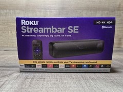 Roku – Streambar SE | 2-in-1 TV Soundbar with Built-in Streaming, | HD| 4K | HDR