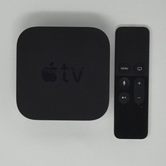 Apple TV Media Streamer Box Black w/ Siri Remote, HDMI Connectivity/Output