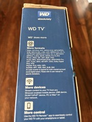 Western Digital WD Network Audio/Video Player WDBYMN0000NBK-00 w/ Remote + Box
