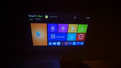 HomPow WiFi Projector & X96 TV Box Android Quad Core WiFi HD 2GB+16GB 4K