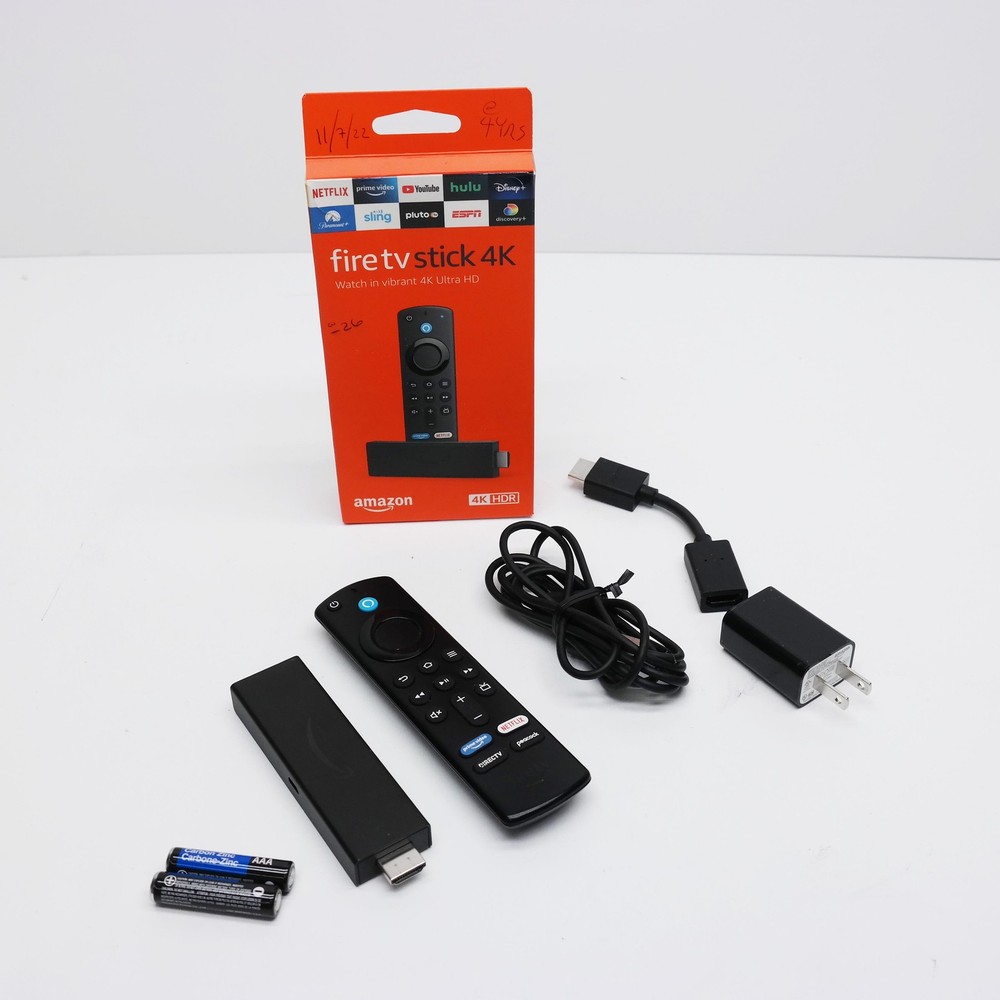 Amazon Fire TV Stick E9L29Y Media Streamer w/ Alexa Voice Remote P4C6EN